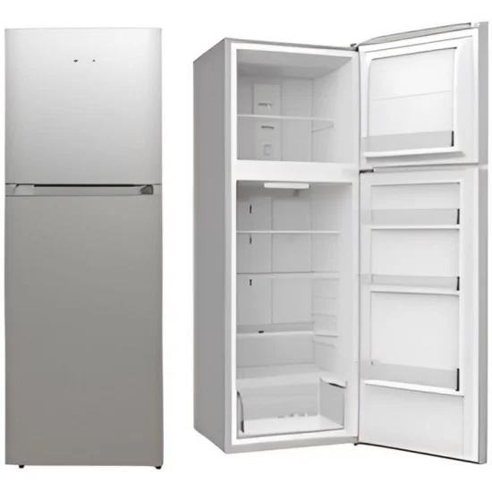 Skyworth Top Freezer Refrigerator, 420 Liters (14.8 Cubic Feet) - Silver